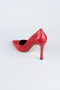 Stiletto Lackleder Rot AB1133