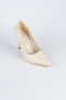 Stiletto Lackleder Hautfarben AB1133