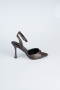 Party-Schuhe Leder Braun AB1134