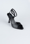 Party-Schuhe Leder Schwarz AB1134