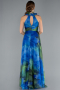 Abendkleid Lang Meergrün ABU4901