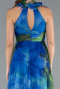 Abendkleid Lang Meergrün ABU4901
