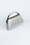 Abendtasche Laserschnitt Platin V349