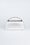 Abendtasche Gemustert Silber V349