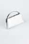 Abendtasche Gemustert Silber V349