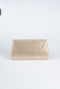 Abendtasche Verputz Gold V451