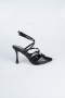 Party-Schuhe Leder Schwarz AB1136