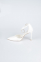 Stiletto Haut Weiß AB1139