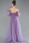 Lila Abendkleid Lang ABU2076