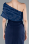 Partykleid Midi Marineblau ABK2337