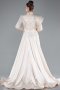 Hijab-Abendkleid Lang Beige ABU4932
