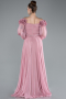 Puder Abendkleid Chiffon Lang ABU4130