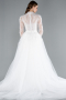 Hochzeitskleider Lang Weiß ABG131