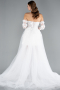 Hochzeitskleider Mini Weiß ABG133