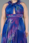 Abendkleid in Übergröße Lang Violette ABU4902
