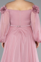 Puder Abendgarderobe İn Großen Größen Chiffon Lang ABU4131