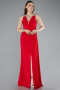 Abendkleid Lang Rot ABU4967