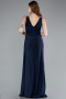 Abendkleid Lang Marineblau ABU4967