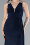 Abendkleid Lang Marineblau ABU4967