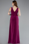 Abendkleid Lang Pflaume ABU4967
