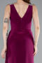 Abendkleid Lang Pflaume ABU4967