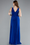 Abendkleid Lang Sächsischblau ABU4967