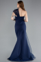 Abendkleid Lang Marineblau ABU4969