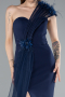 Abendkleid Lang Marineblau ABU4969