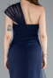 Abendkleid Lang Marineblau ABU4969