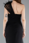 Abendkleid Lang Schwarz ABU4969