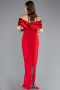 Abendkleid Lang Rot ABU5436