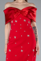Abendkleid Lang Rot ABU5436