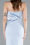 Abendkleid Kurz Eisblau ABK2306