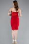 Abendkleid Kurz Rot ABK2306