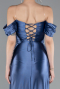 Indigo Abendkleid Lang ABU3611