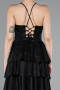 Partykleid Kurz Schwarz ABK2357