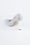 Silber Stiletto Steinbesetzt AB1138