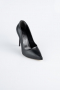 Stiletto Leder Schwarz AB1140
