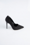 Stiletto Wildleder Schwarz ABN1140