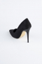 Stiletto Wildleder Schwarz ABN1140