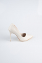 Stiletto Leder Beige AB1140