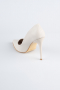 Stiletto Leder Beige AB1140