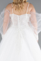 Hochzeitskleider Lang Weiß ABG118