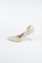 Stiletto Steinbesetzt Gold AB1138