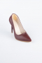 Weinrot Stiletto Leder AB1140