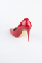 Rot Stiletto Lackleder ABR1140