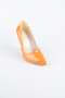 Orange Stiletto Lackleder ABR1140