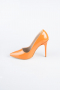 Orange Stiletto Lackleder ABR1140