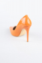 Orange Stiletto Lackleder ABR1140