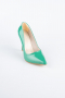 Grün Stiletto Lackleder ABR1140